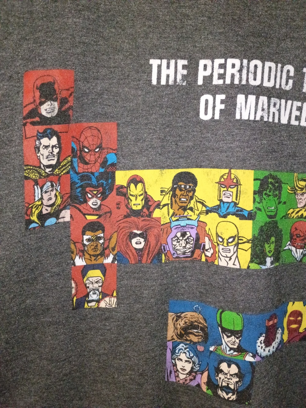Marvel soft charcoal